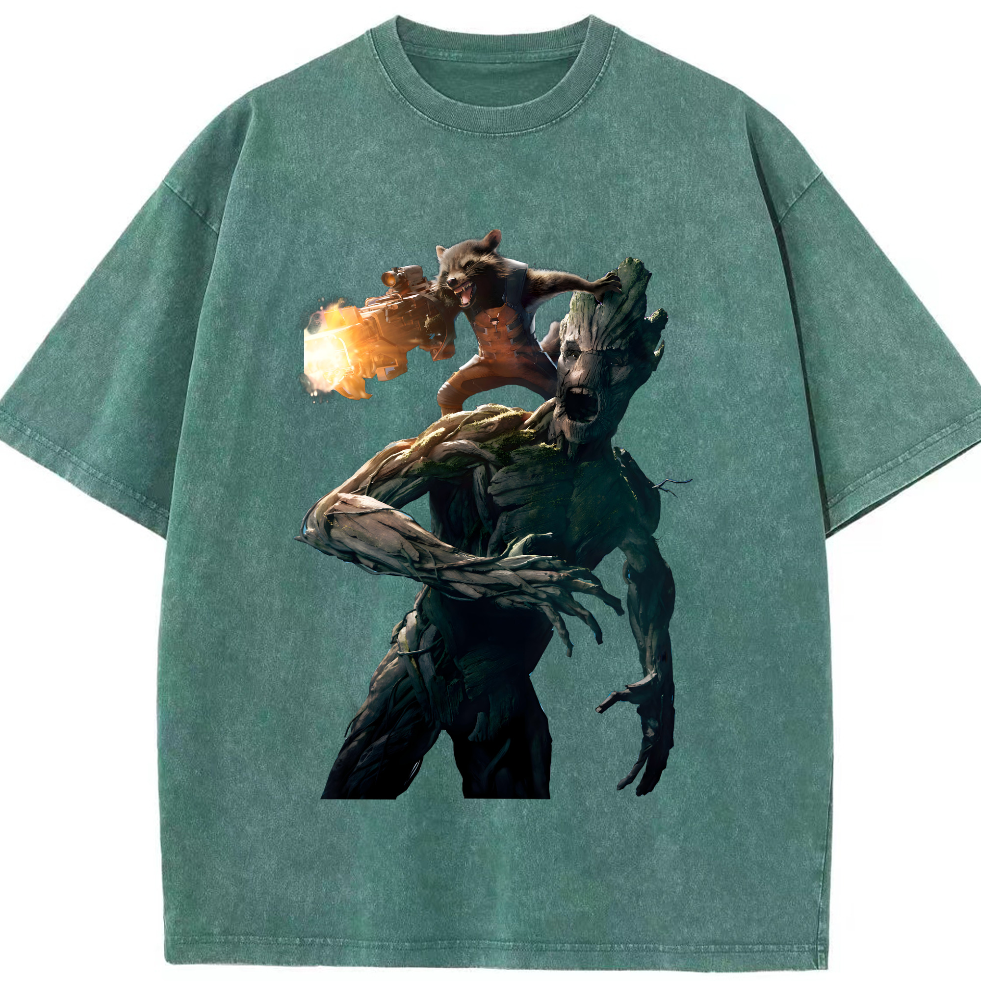 （画像用） アベンジャーズ The Avengers 綿100% ヴィンテージ風 半袖Tシャツ（フロントプリント）